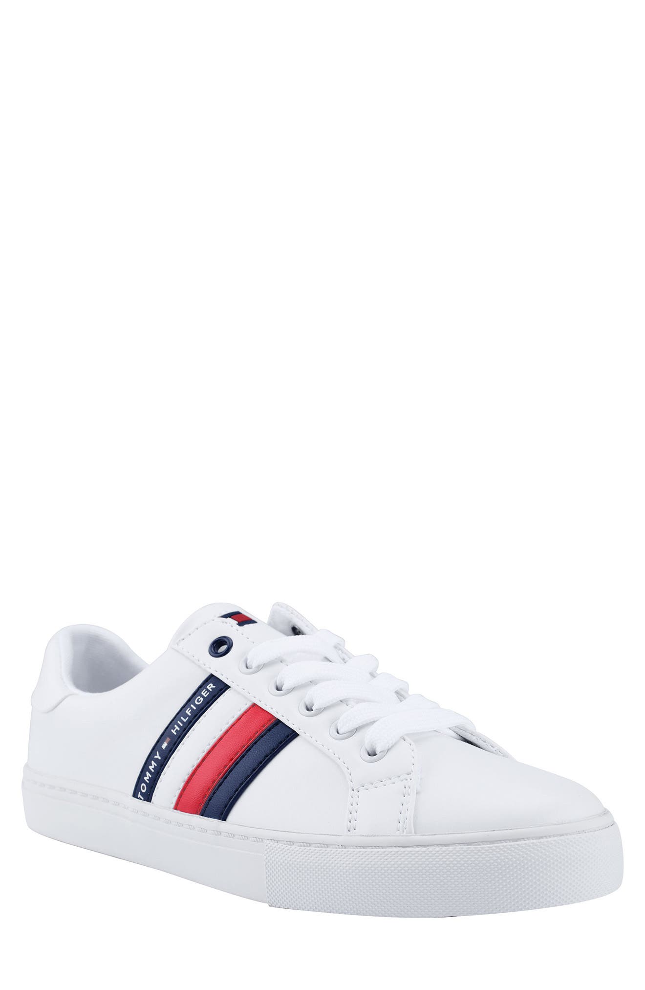 Tommy Hilfiger Lawson Logo Stripe Lace-Up Sneaker