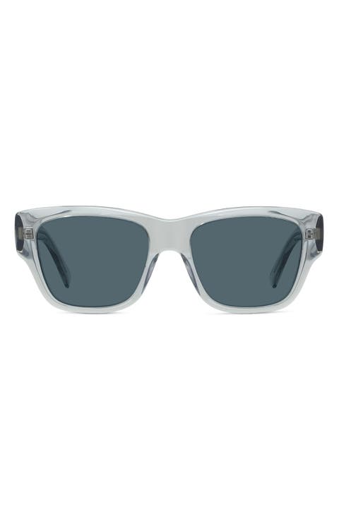 City 53mm Geometric Sunglasses