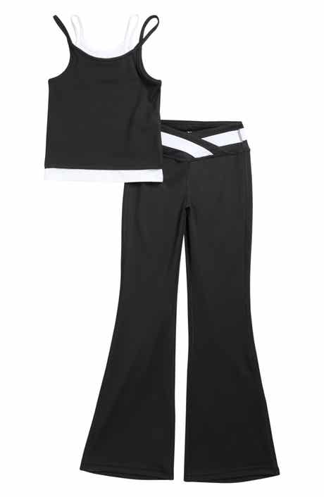 YOGALICIOUS Kids' LunaTex Tank & Flared Leg Pants Set