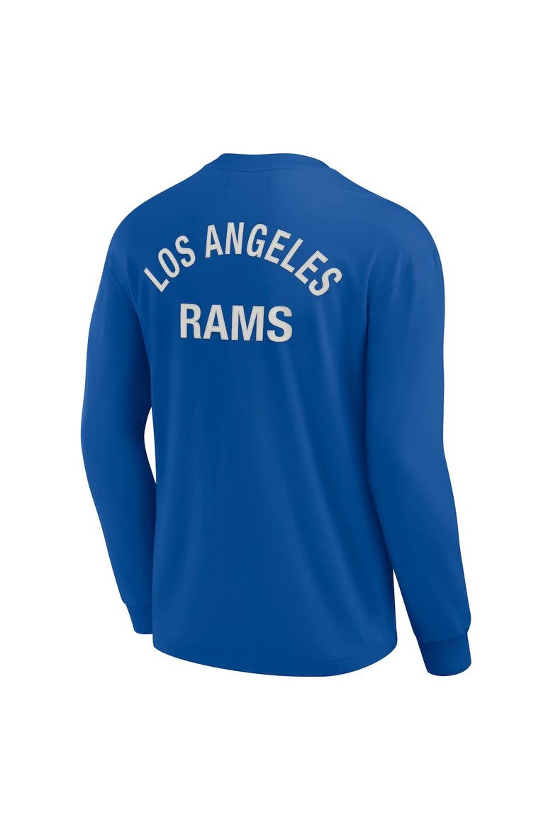 Unisex Fanatics Signature Royal Los Angeles Rams Elements Super Soft Long Sleeve T-Shirt, Alternate, color, Royal