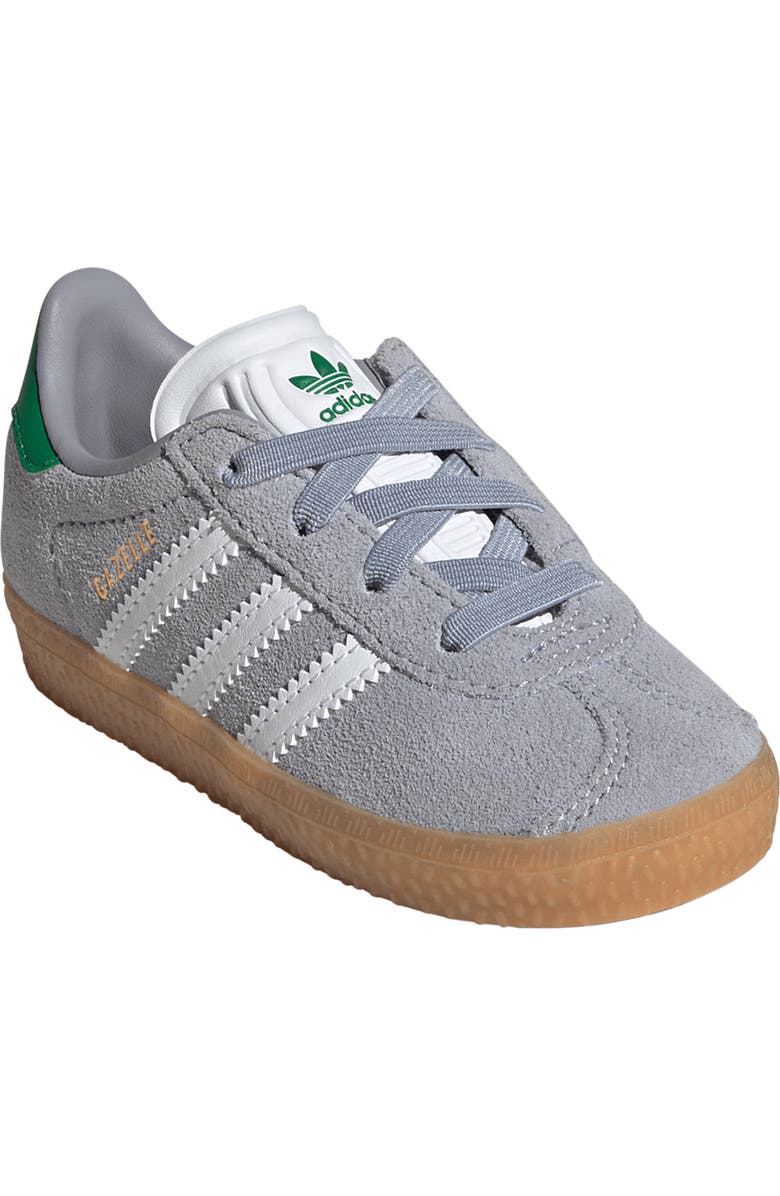 adidas Kids' Gazelle Low Top Sneaker, Main, color, Halsil/Ftw