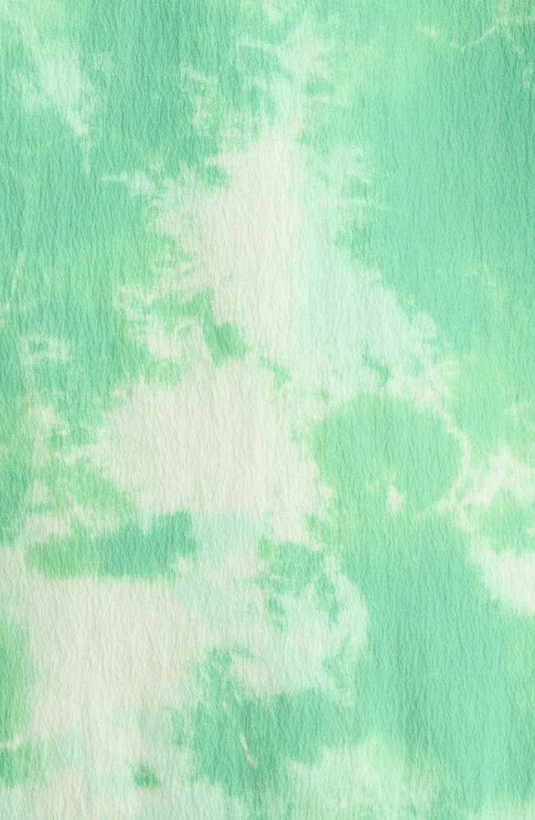 Malbon Golf Grateful Dead Cascade Windshirt, Alternate, color, Green Tie Dye