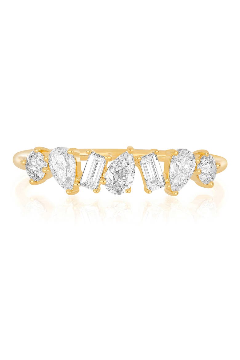 Multifaceted Diamond Ring, Main, color, 14K YG