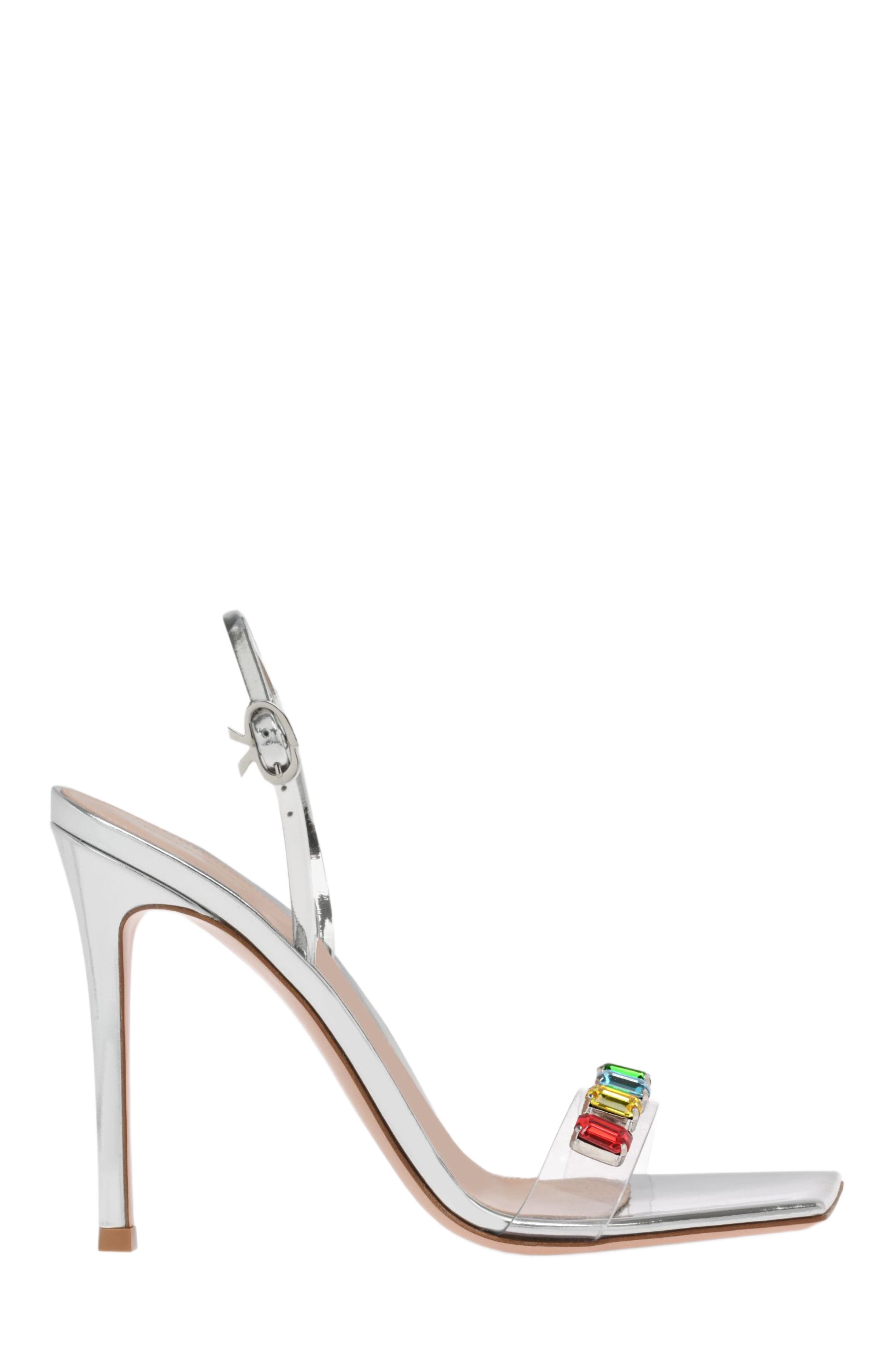 Gianvito Rossi Ribbon Candy Sandal, Main, color, 