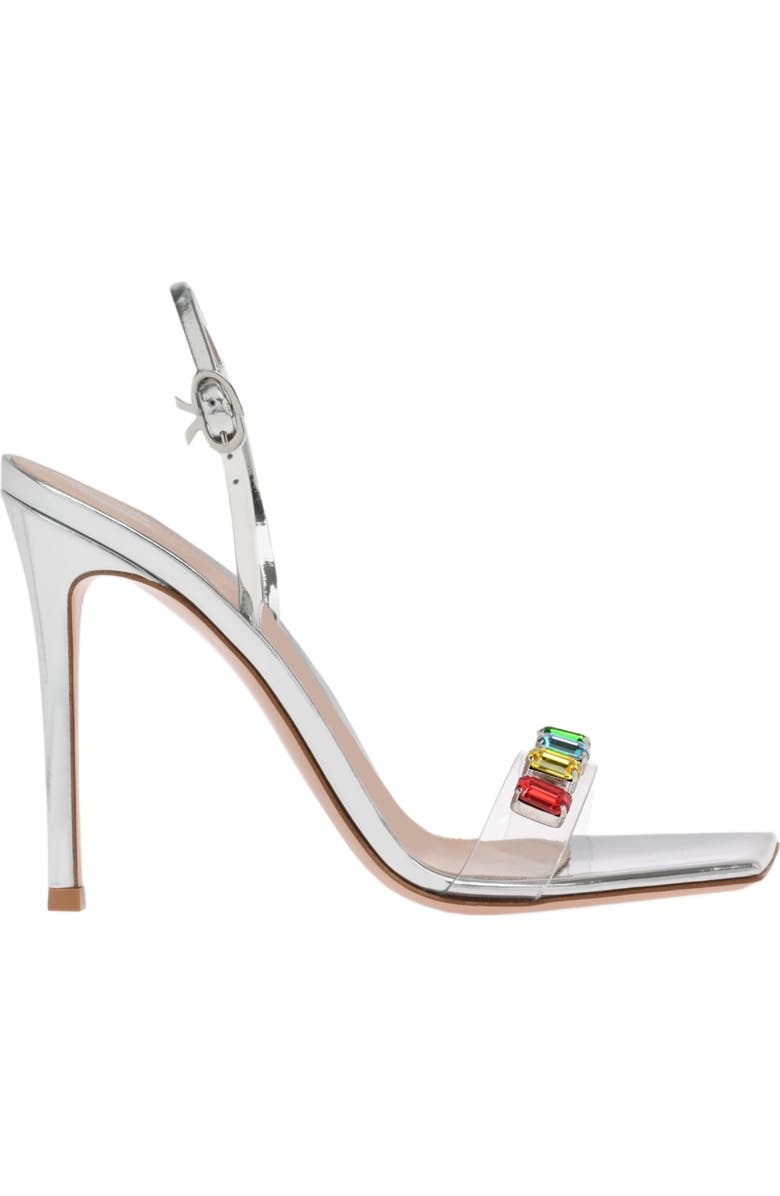 Gianvito Rossi Ribbon Candy Sandal, Main, color,