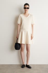 COS Knitted Flared Mini Skirt