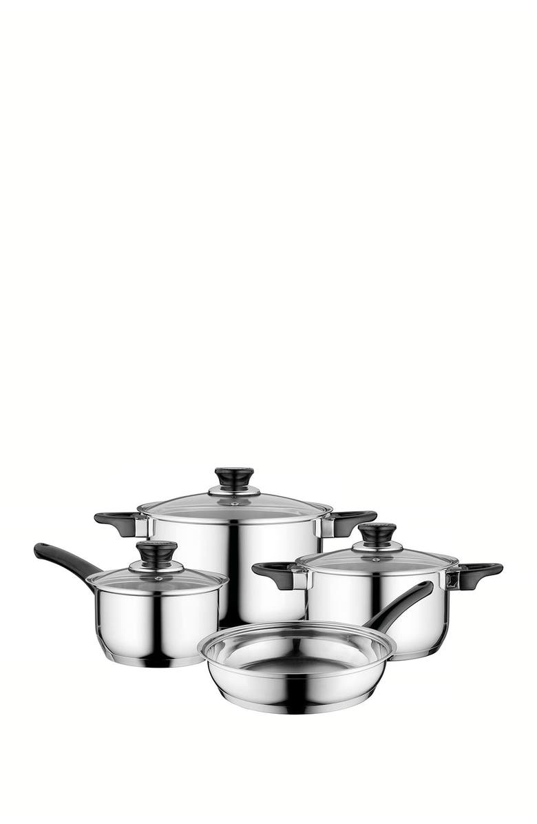 BergHOFF Gourmet 7-Piece Stainless Steel Cookware Set, Main, color, 