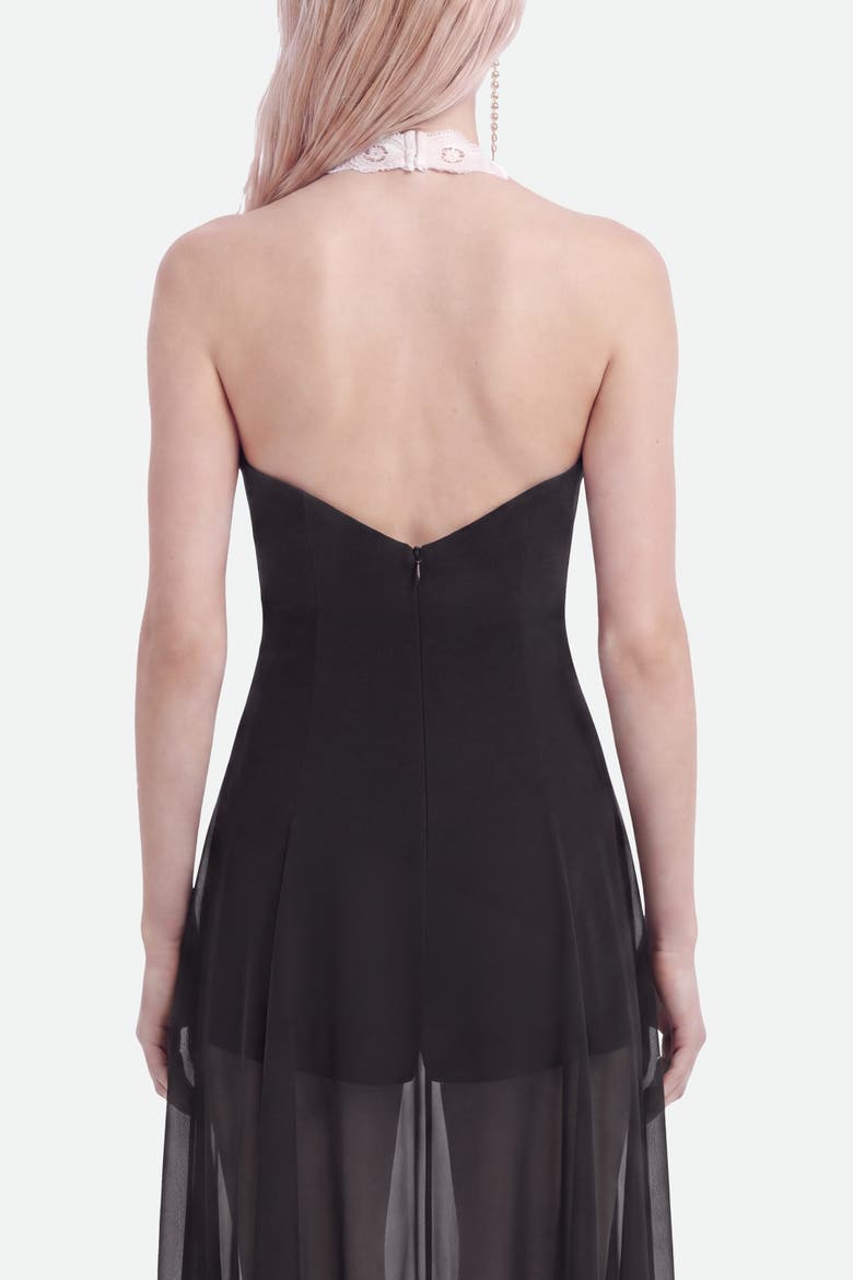 Embroidery Detail Maxi Dress, Alternate, color, Black