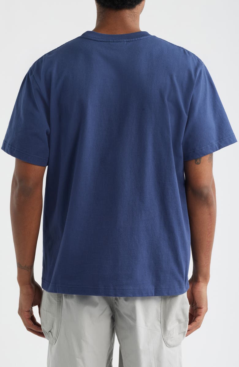 Service Works Garden Graphic Organic Cotton T-Shirt, Alternate, color, Navy