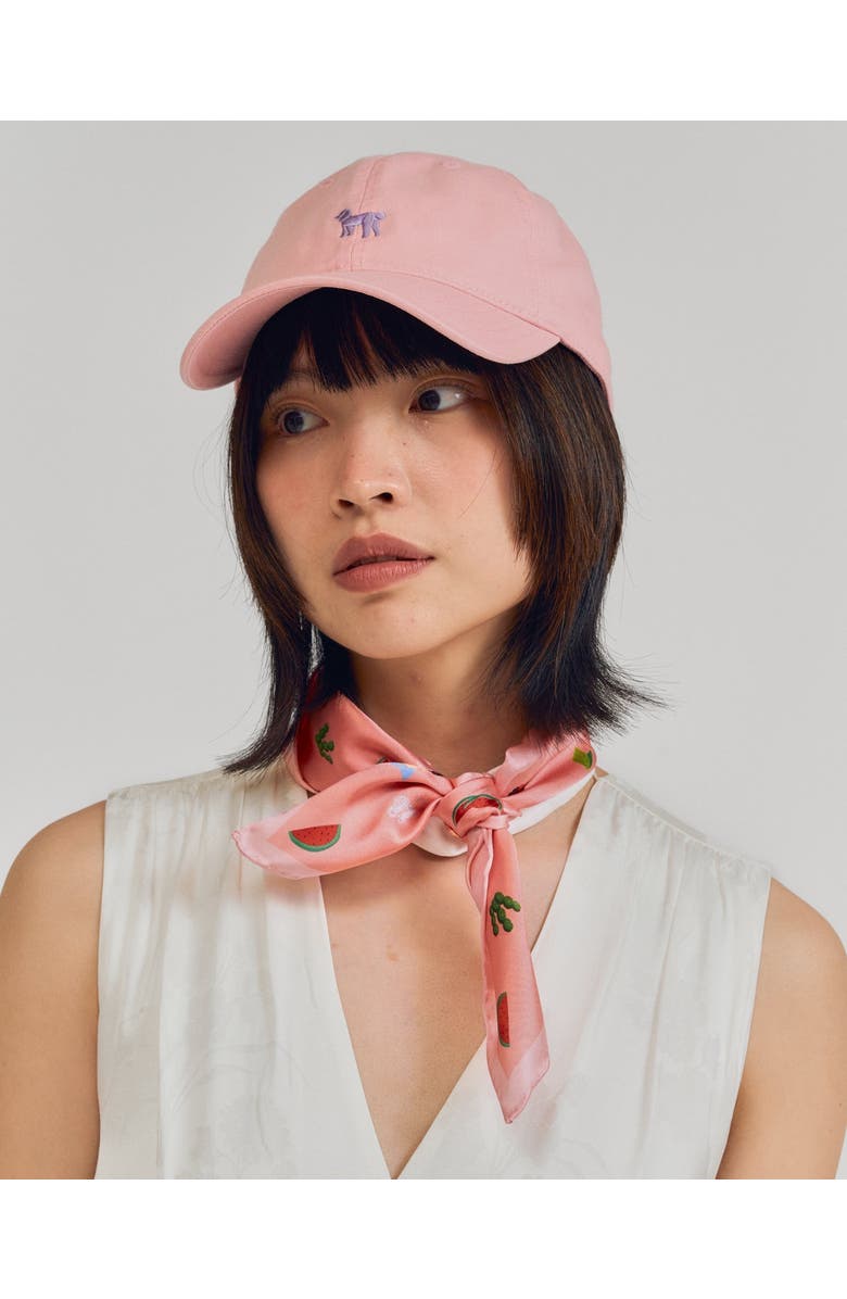 Lost Pattern "Pan Pan" Baseball Cap, Alternate, color, Light Pink