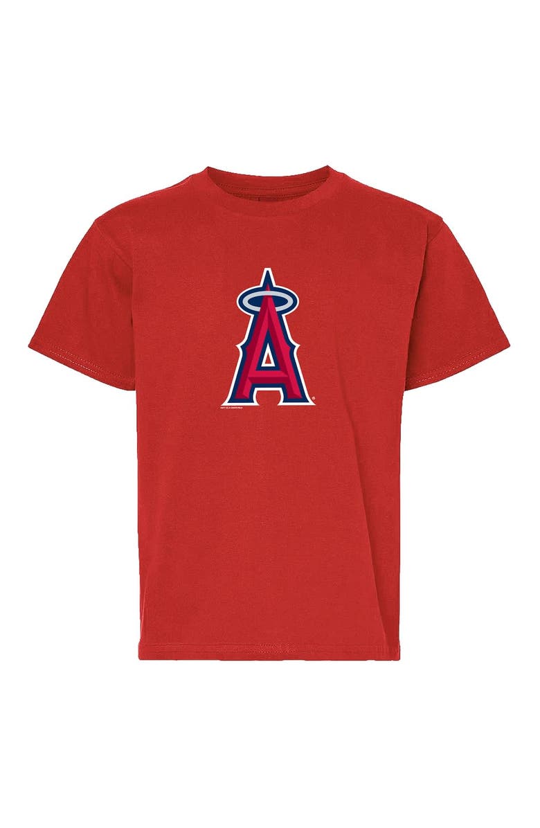 SOFT AS A GRAPE Youth Soft as a Grape  Red/Gray Los Angeles Angels Two-Pack T-Shirt Set, Alternate, color, Red