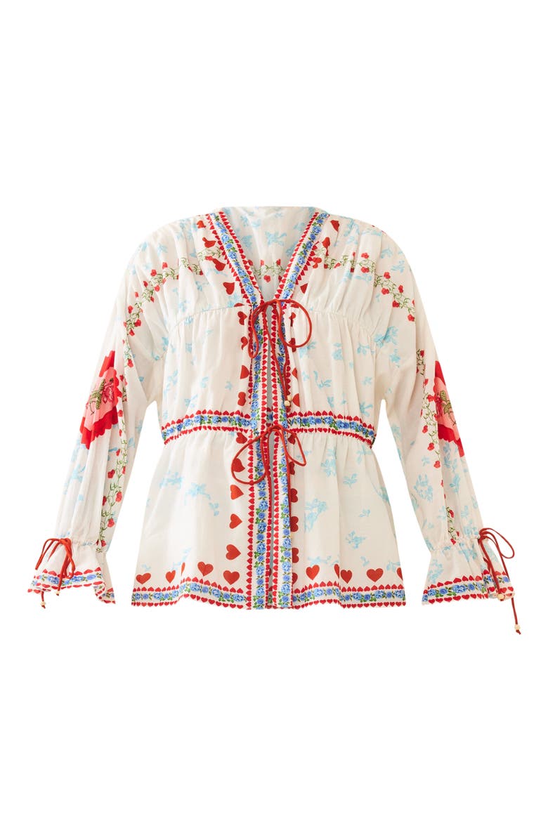 Eddy Isle Top, Alternate, color, Ivory