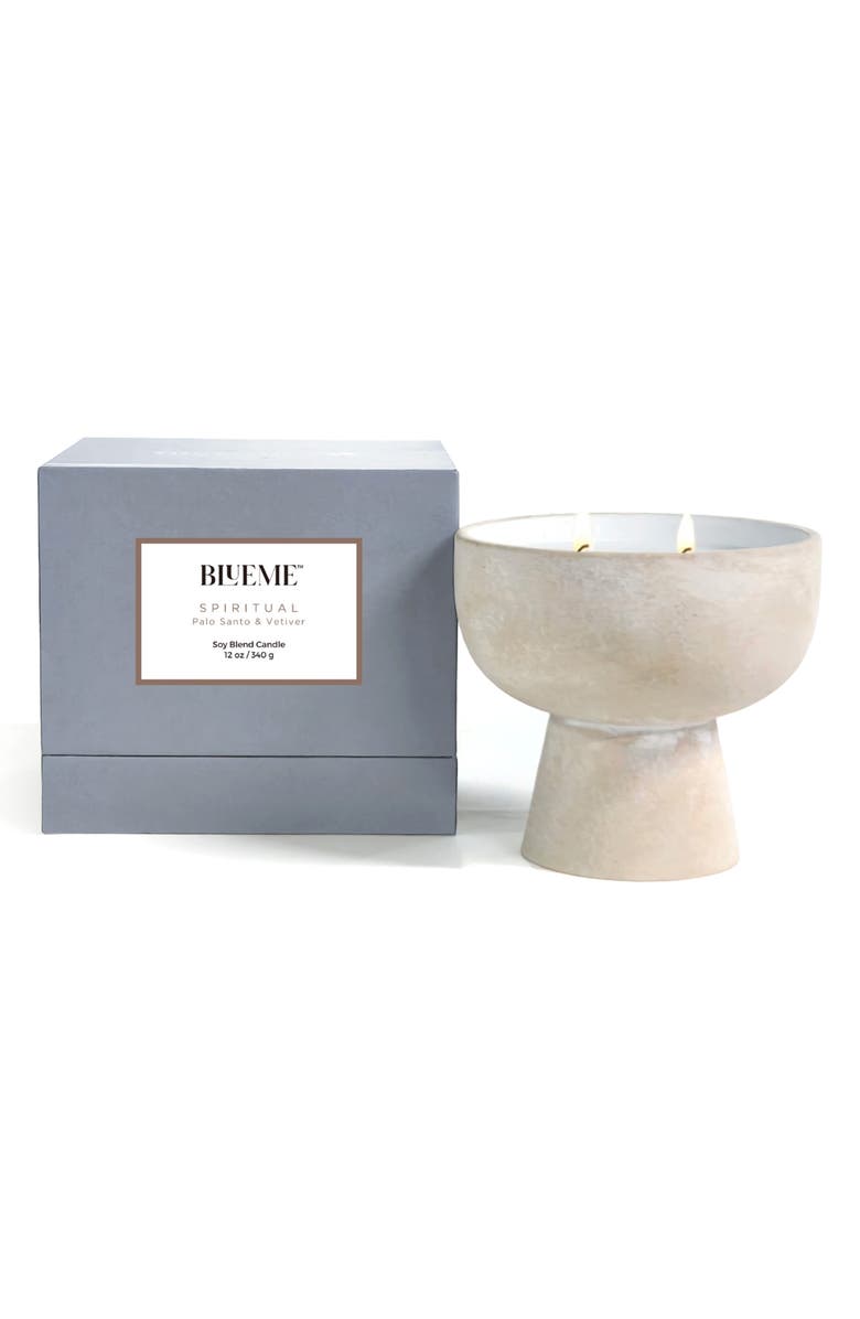 Blueme Spiritual Medium Ceramic Candle, Main, color,