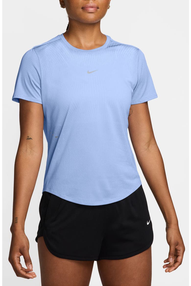 Swift Performance Short Sleeve Running T-Shirt, Main, color, 468 ALUMN/ REFSIL