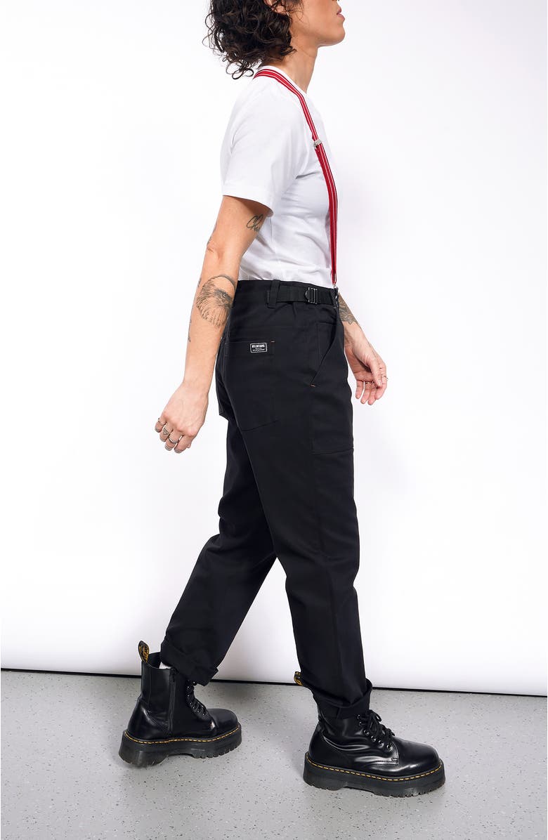 WILDFANG The Essential Cotton Twill Utility Pant, Alternate, color, Black