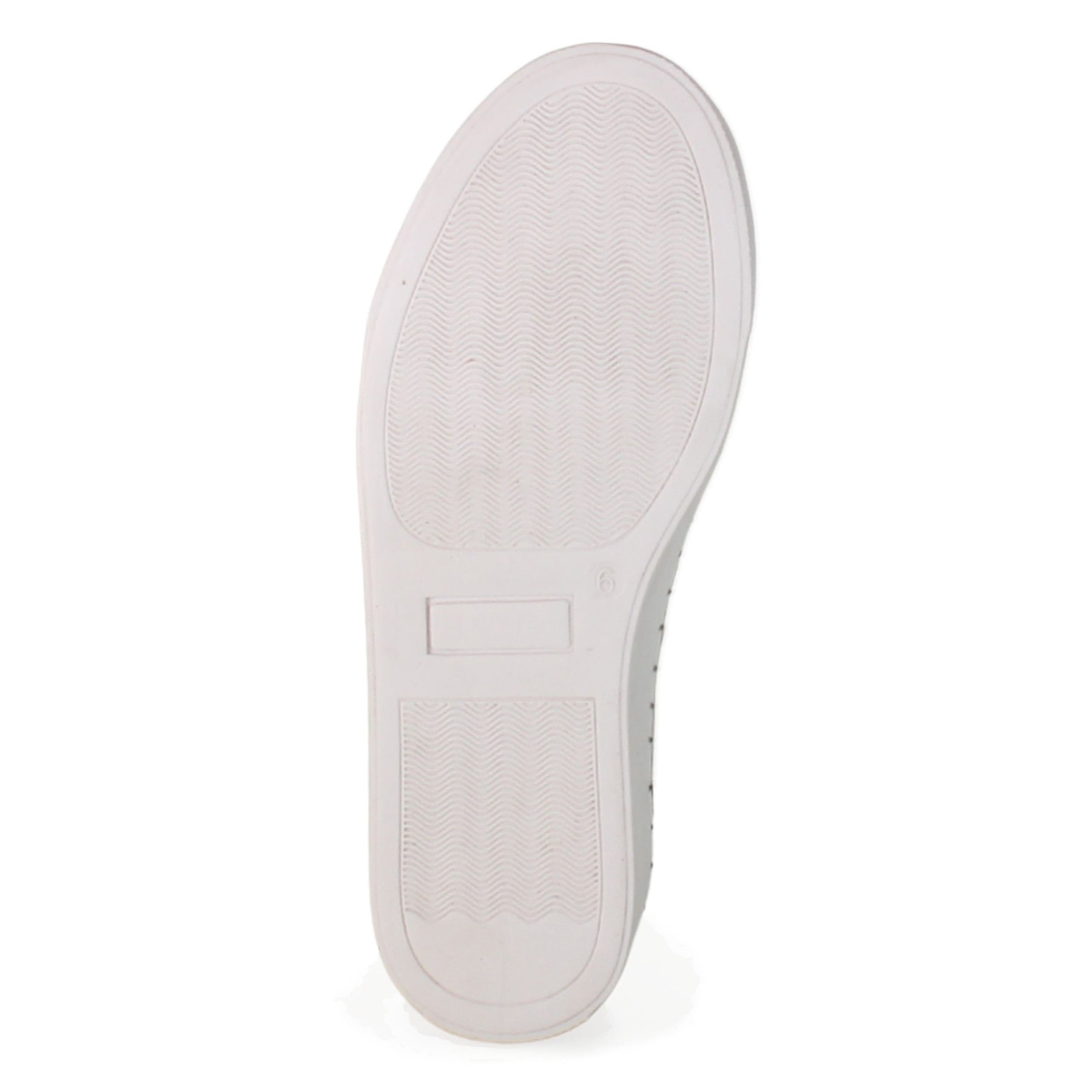 DibaTrue EM BELISH Metallic Leather Lace Up Sneaker, Alternate, color, White