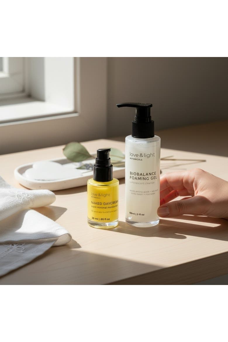 The Basics Cleanse Moisturize Kit, Alternate, color, Naked Day Cream