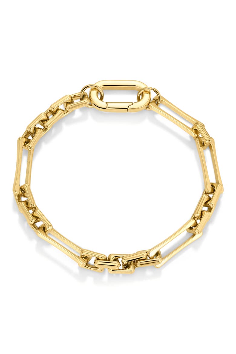 The Lovers Chain Bracelet, Main, color, GOLD