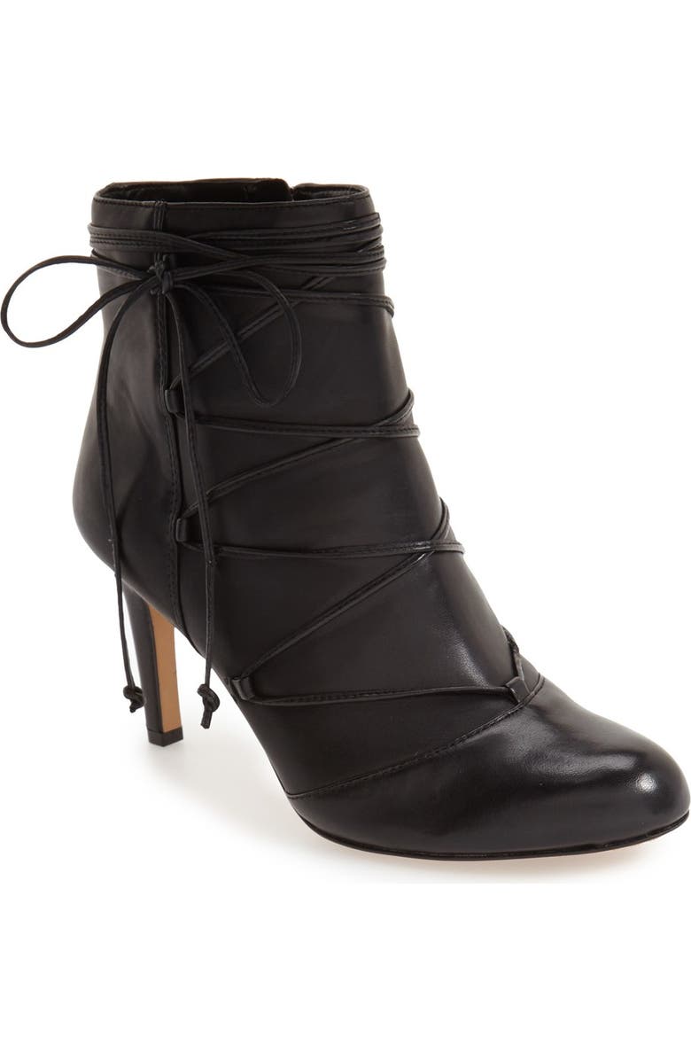 Vince Camuto 'Chenai' Wraparound Lace Bootie, Main, color,