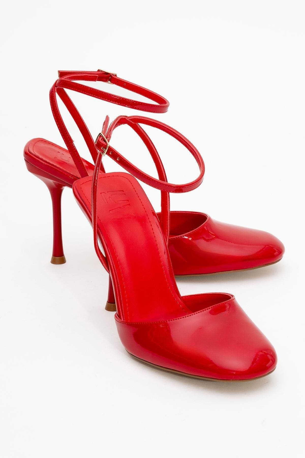 Blues Round Toe Ankle Strap Pump - image 4