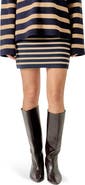 English Factory Stripe Miniskirt