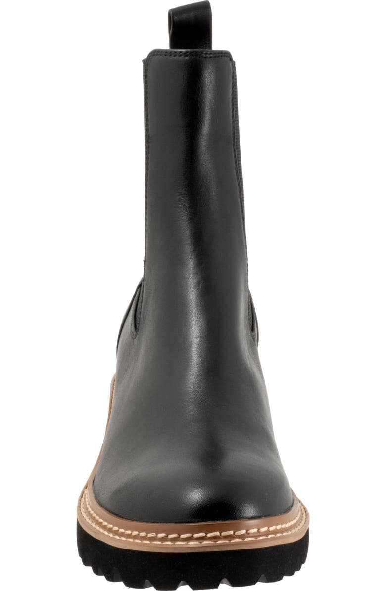 EOS FOOTWEAR Linear Chelsea Boot, Alternate, color, Black