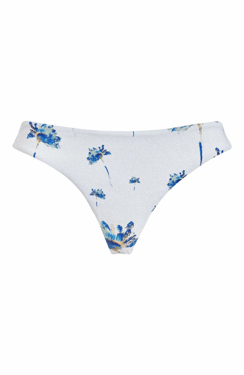 Vilebrequin Women's Herbier Shiny Jersey Bikini Bottom, Main, color, Off-White