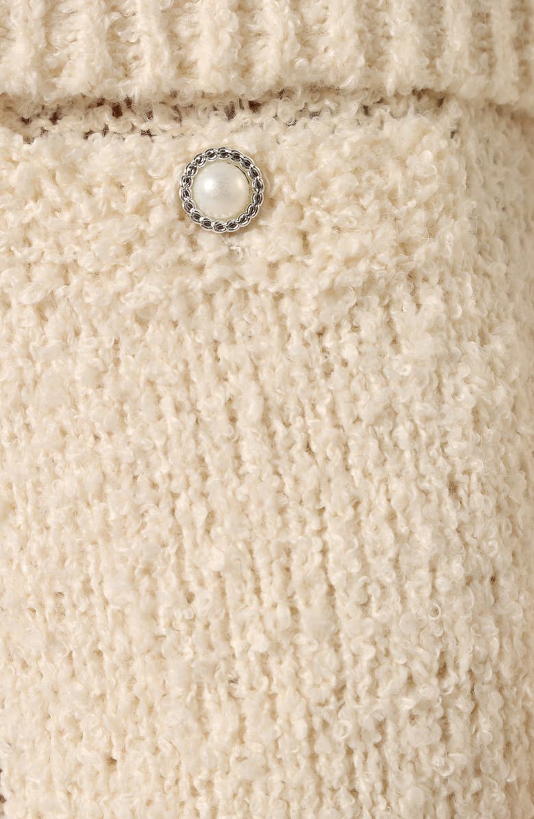 Petal & Pup Victoria Crewneck Sweater & Pants Set, Alternate, color, Cream