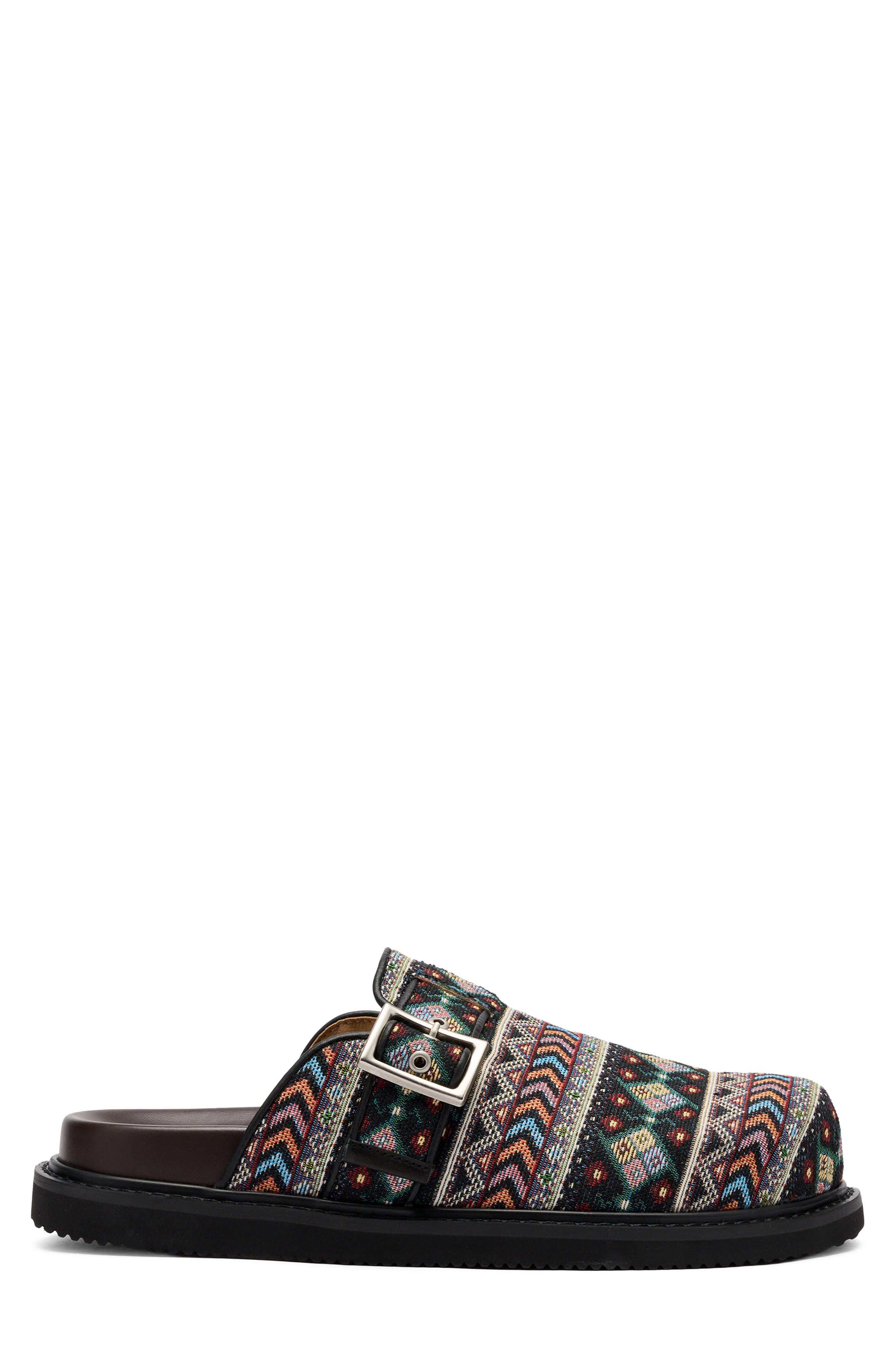 MARC NOLAN Shiloh Woven Clog, Alternate, color, Midnight Mirage