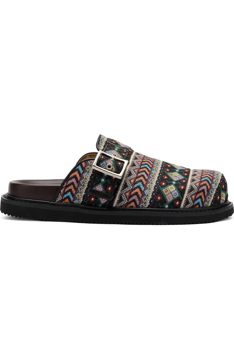 MARC NOLAN Shiloh Woven Clog, Alternate, color, Midnight Mirage