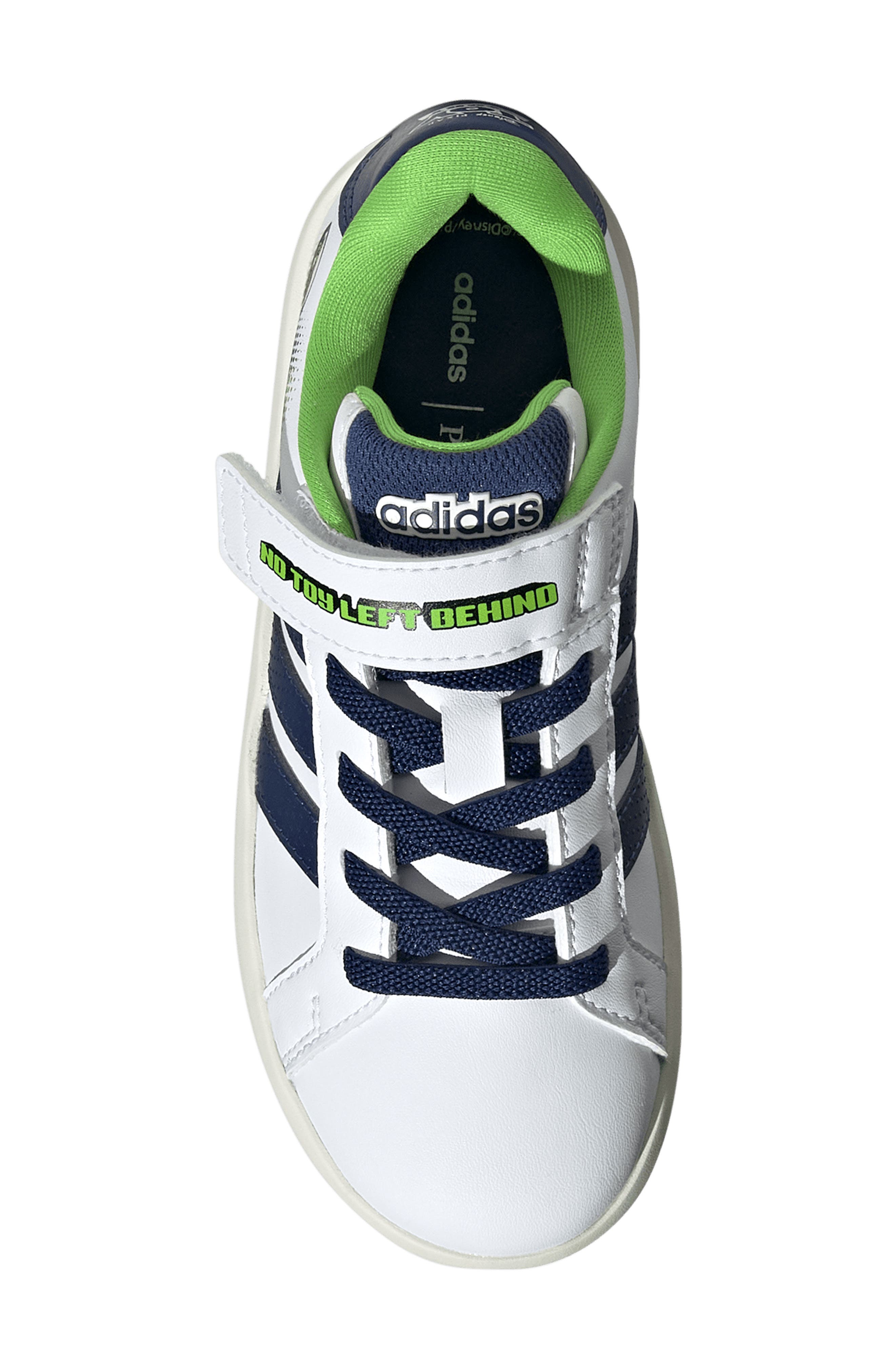 Kids' Grand Court Lo Sneaker, Alternate, color, FTWWHT/DKB