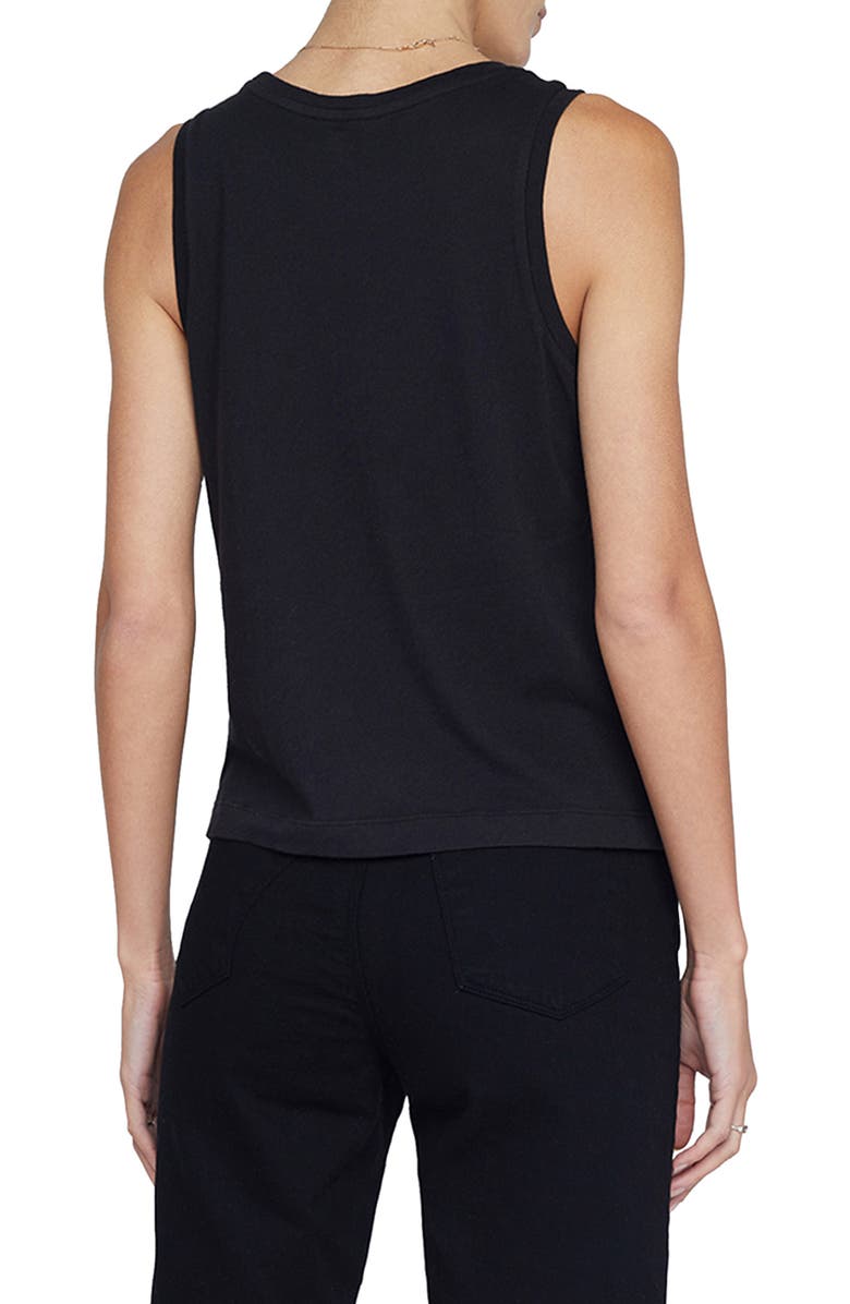 L'AGENCE Mikaela Organic Cotton Tank, Alternate, color,