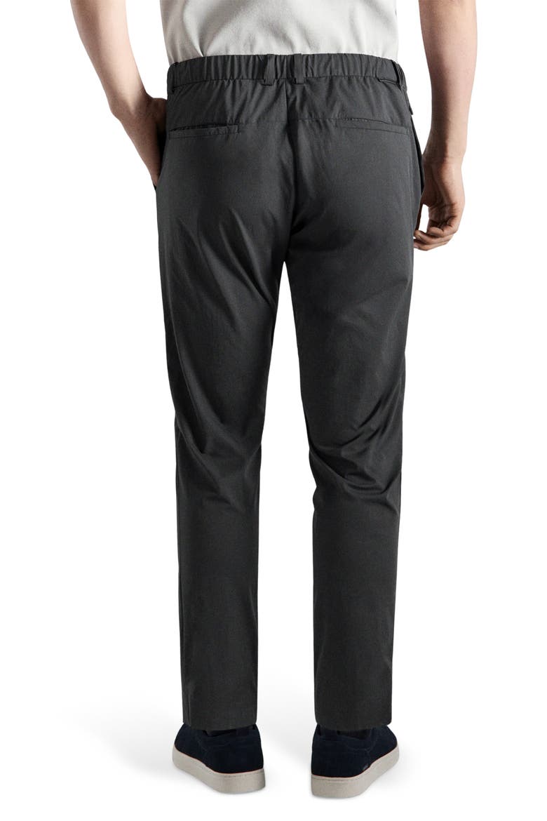 Water Repellent Slim Fit Pants, Alternate, color, DARK HEATHER GREY