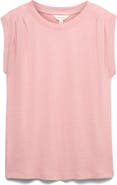 PER UNA BY M&S Pleat Shoulder Muscle Tee