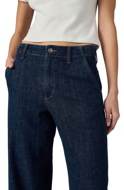 Joe's The Karter Cuffed Wide Leg Jeans In Blue