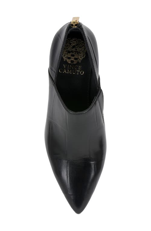 Vince Camuto Haiden Block Heel Bootie In Black