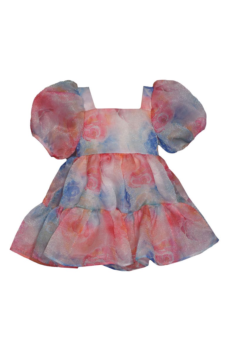 Kids' Organza Puff Sleeve Party Dress Iris & Ivy