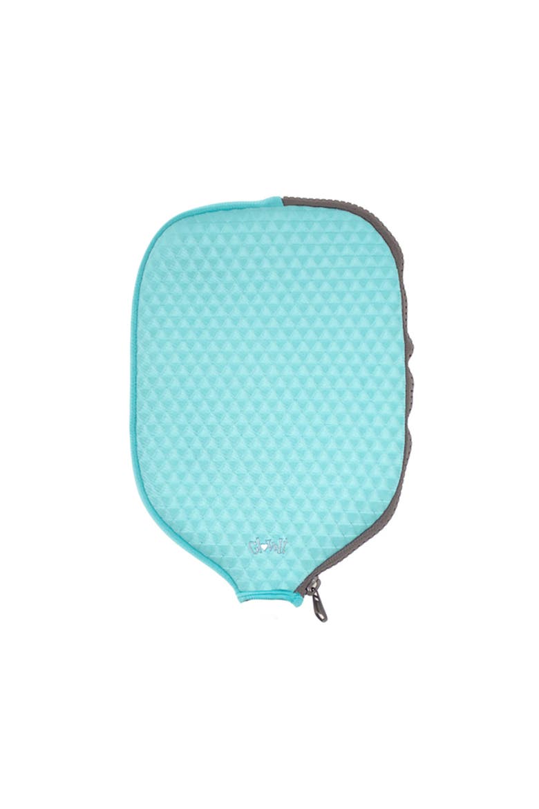 Neoprene Pickleball Paddle Cover, Main, color, Capri