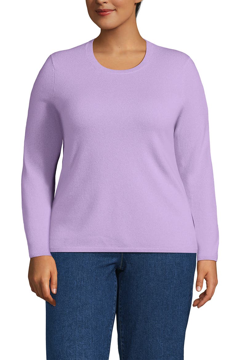 Cashmere Sweater, Main, color, Washed Lavender Heather
