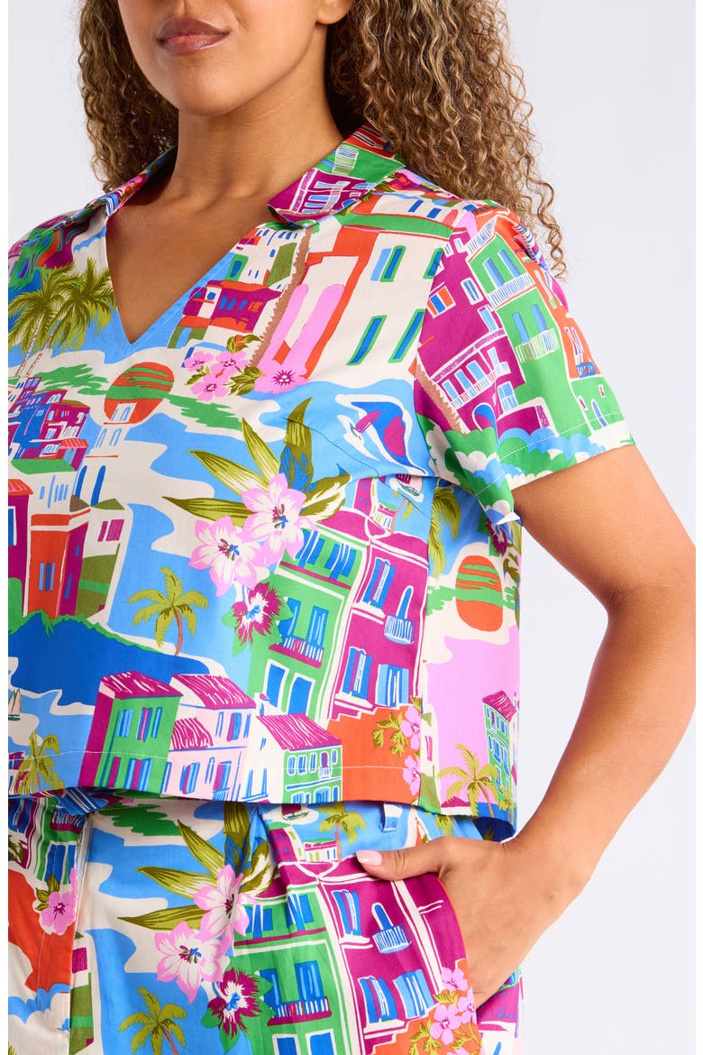 Rumi Collar Shirt, Alternate, color, CREAM-BLUE-MULTI
