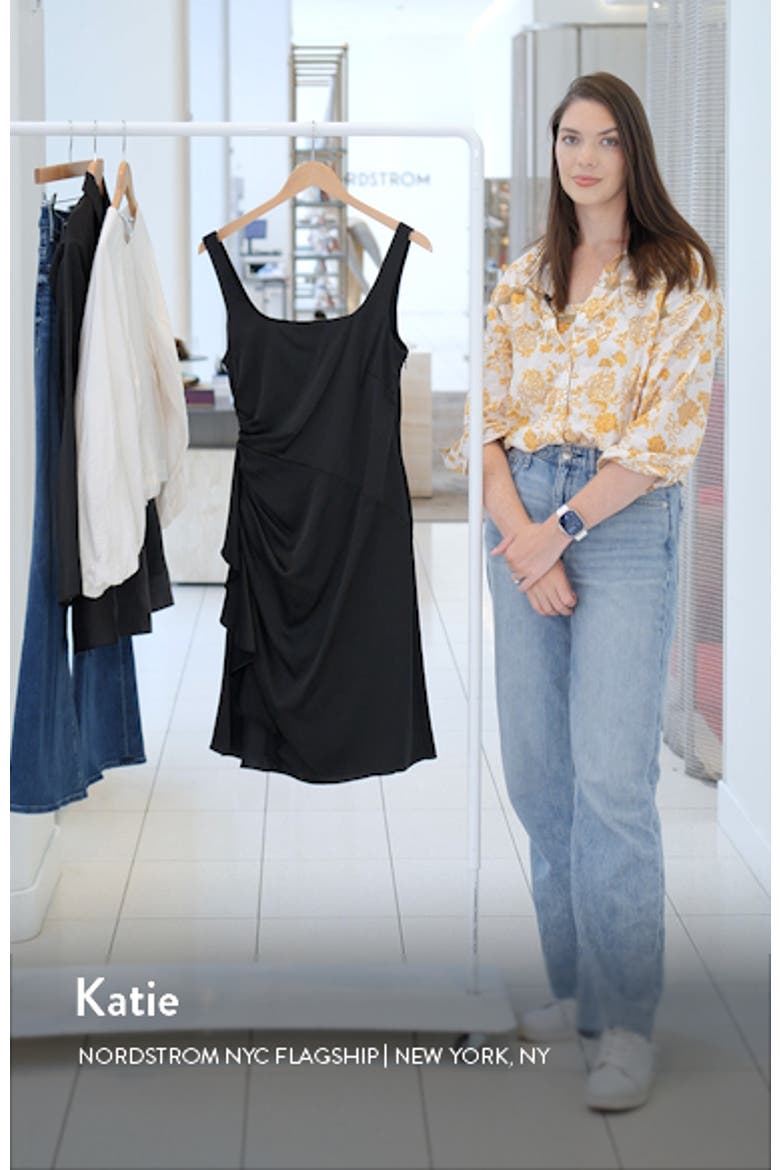 Side Ruched Cocktail Dress video