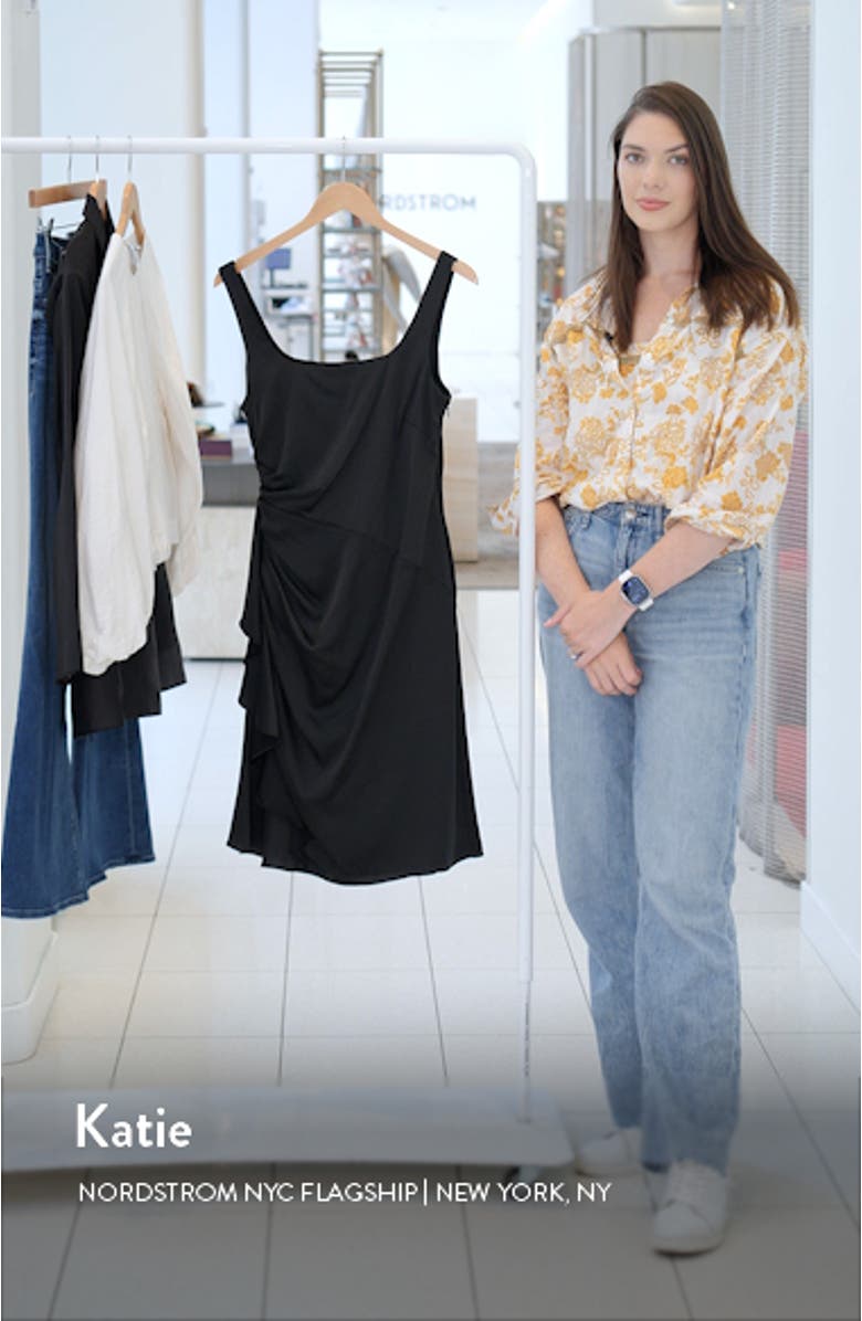 Side Ruched Cocktail Dress, sales video thumbnail