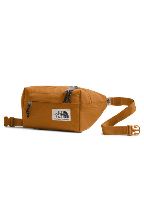 The North Face Berkeley Lumbar Water Repellent Recycled Nylon Belt Bag In Orange