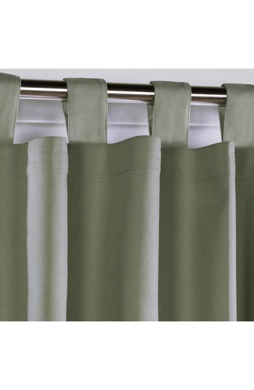 Outdoor Decor By Commonwealth Indoor Cotton Panel Curtain In Green