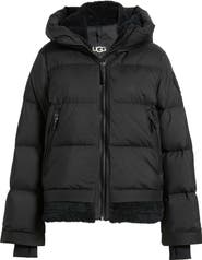 UGG® MetroPeak 700 Fill Power Down Puffer Jacket with Fleece Trim