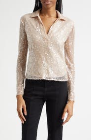 Veronica Beard Meryl Sequin Top