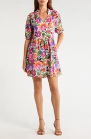 SUGARLIPS Rendal Floral Babydoll Dress