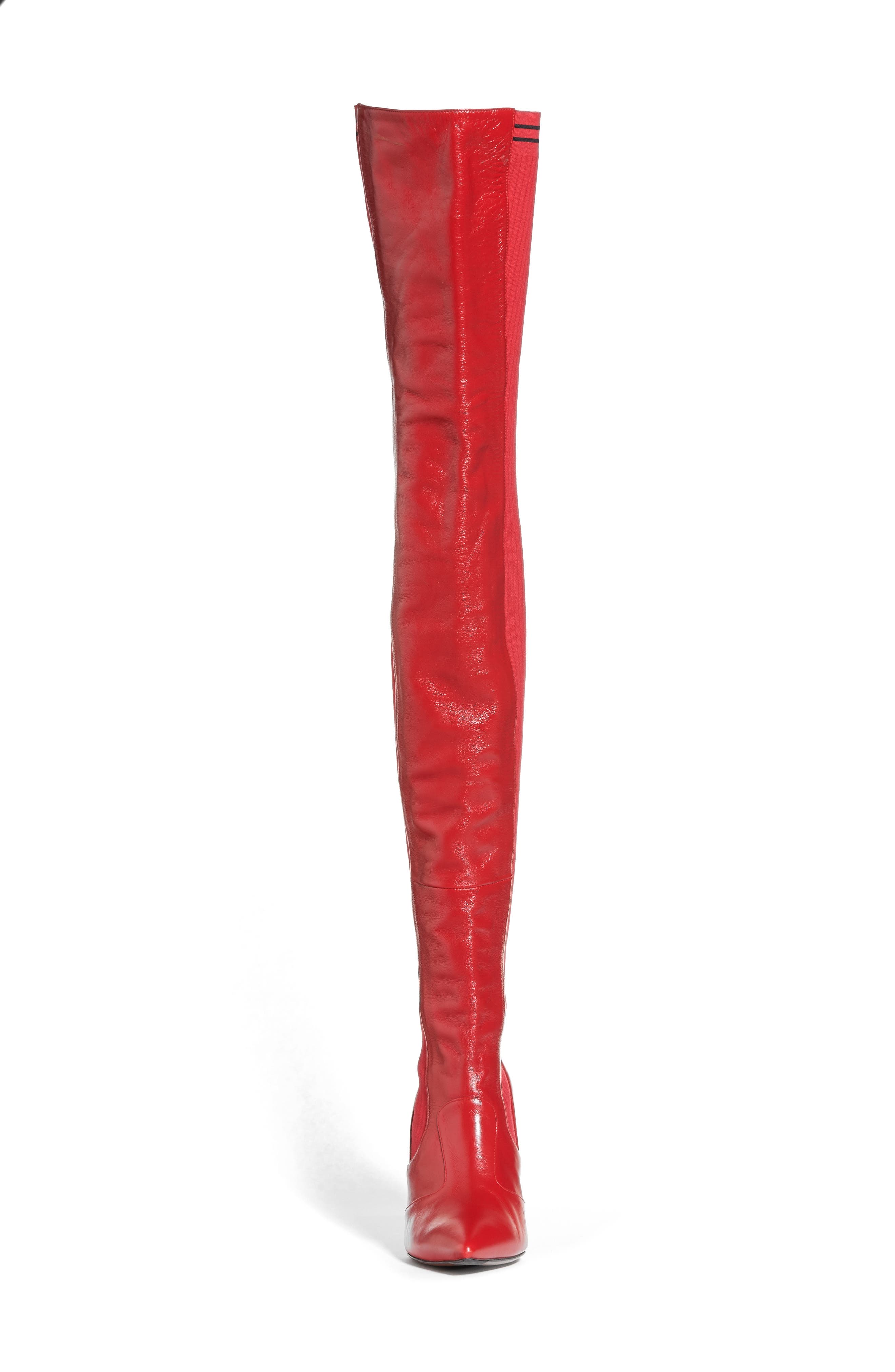 Fendi Rockoko Over the Knee Boot, Alternate, color, 
