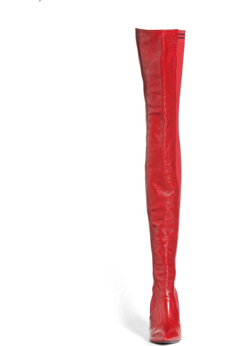 Fendi Rockoko Over the Knee Boot, Alternate, color,