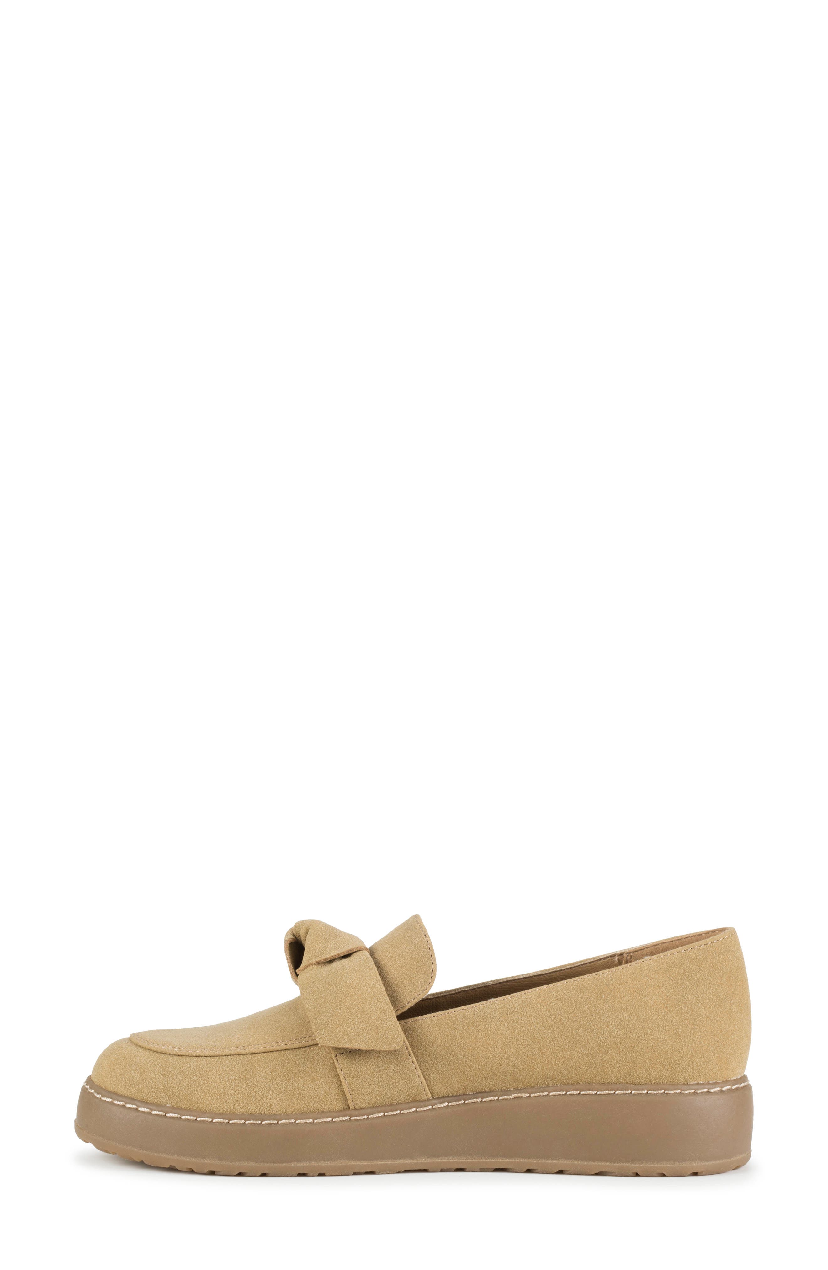 Ferdana Moc Toe Slip-On Loafer, Alternate, color, WHISKEY